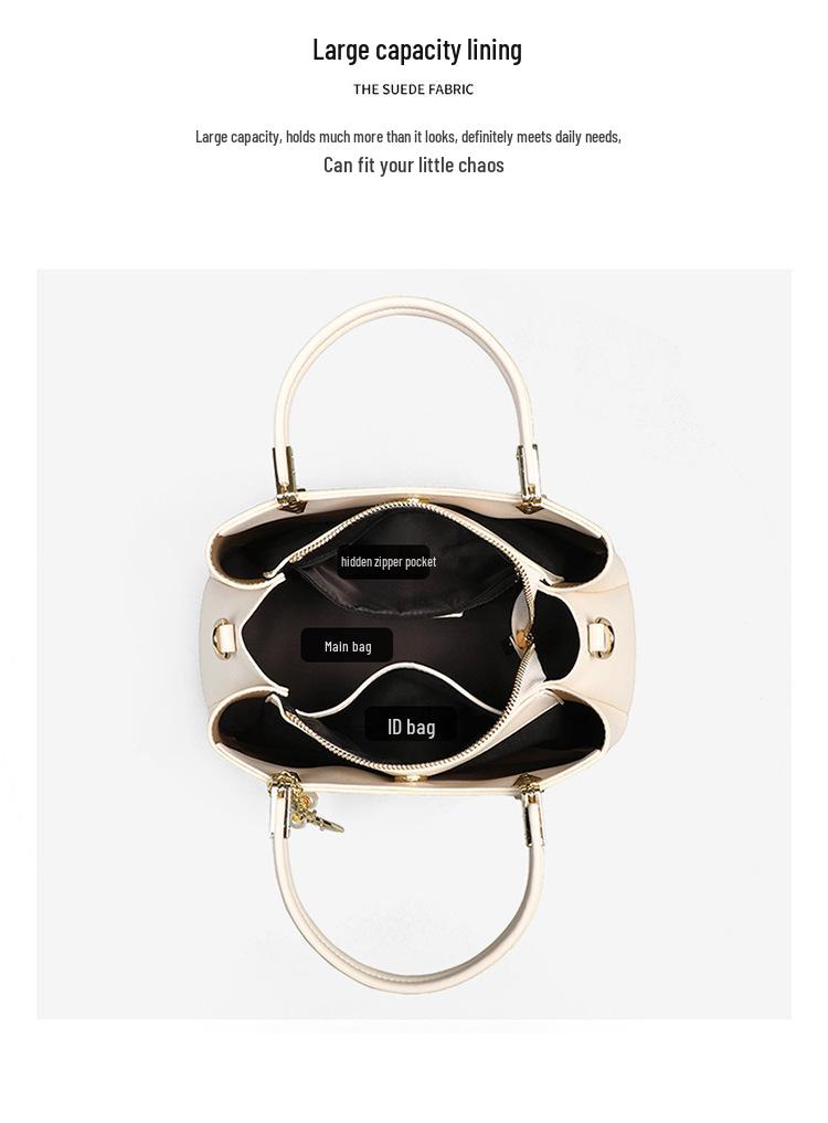 Elegante Dames Crossbody Handtas van Echt Leer 2026 - Perfect Verjaardagscadeau voor Moeders