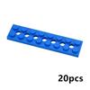MOC Building Block Holes Thin Thick 1x1 1X2 1x3 Assembles Particles Brick Basic Accessories Toy Compatible 32001 43857 6541