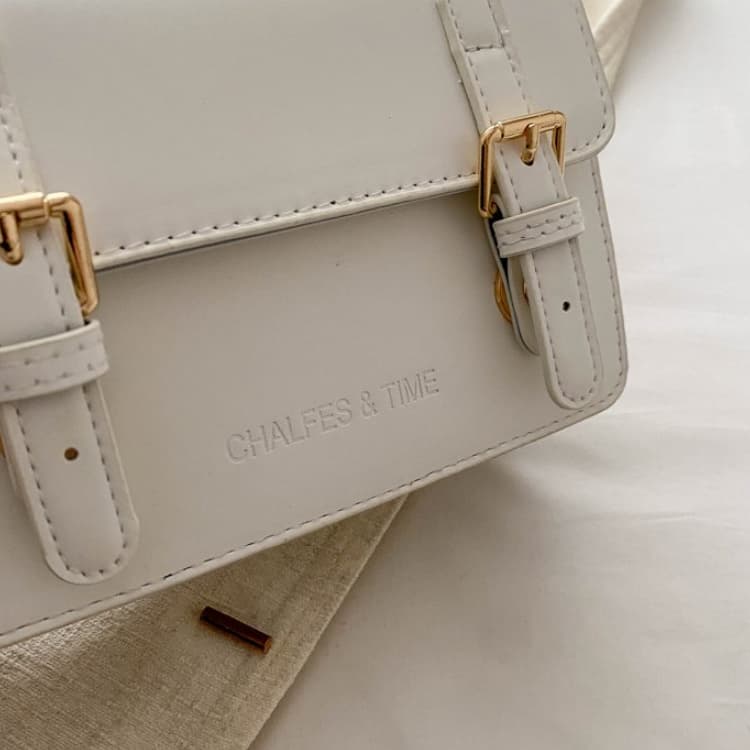 College style ladies flip tote bag messenger bag