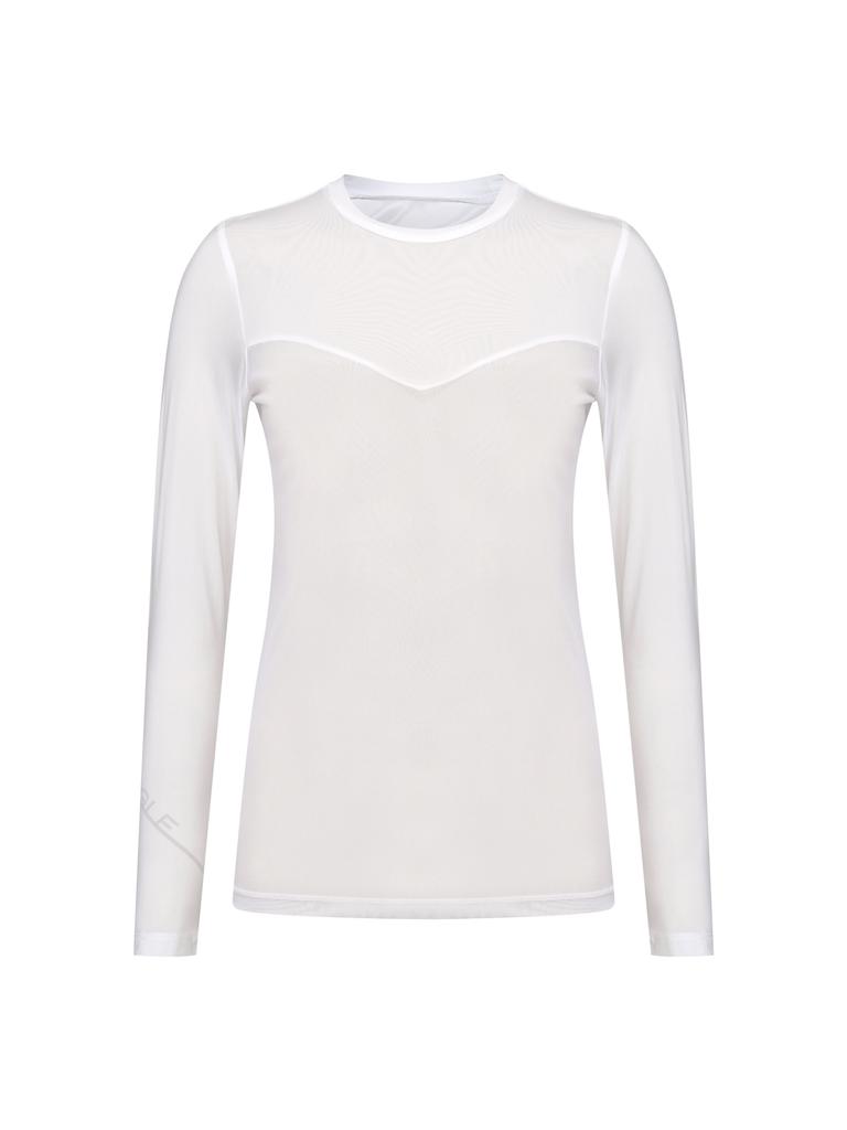 WIDEANGLE To Round Neck Base Layer L_White