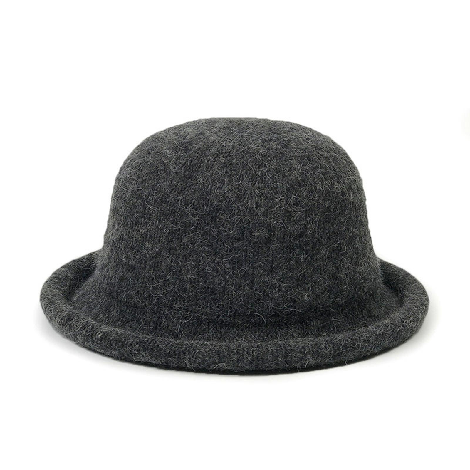 Ladies  Comfortable And Casual Fashionable Warm Basin Hat Color Hat One Size