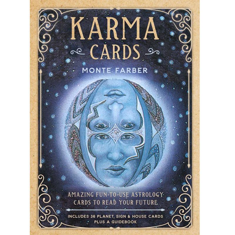 Karma Oracle Cards Stolní hra pro volný čas Párty Věštecká tarotová paluba