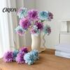 Artificial Dahlia Bouquets 3 Head Flowers, Realistic Silk Fabric Floral Arrangement, Props for Photography Adjustable Fake Flowers Home Decor Wedding