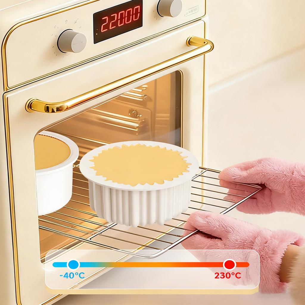 Flexible Silicone Mousse Cake Molds Round Shaped Shape Chocolate Baking Mould Bakeware for Parties and Celebration