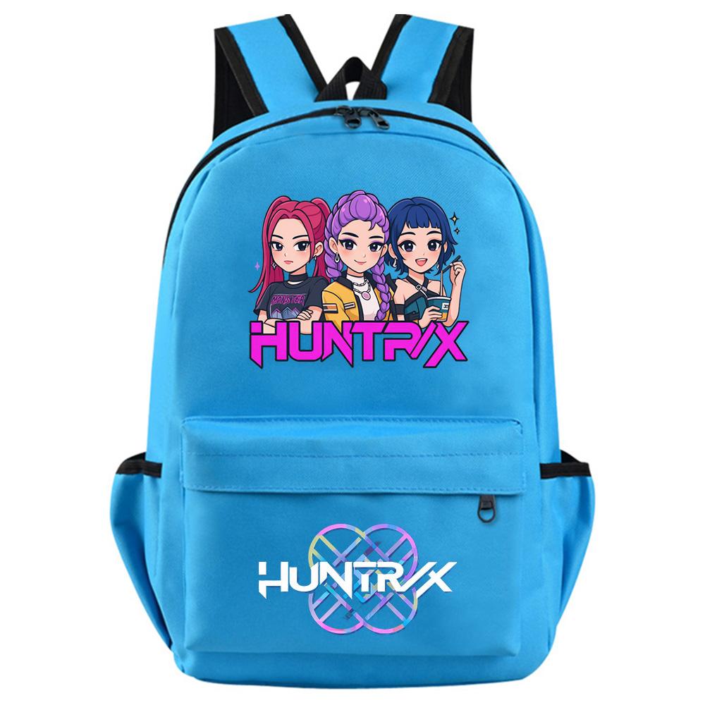 Anime Kpop Demon Hunters Printed Backpack for Teenager Student Girl Boy Bookbag Schoolbag Women Large Capacity Travel Bag Kid Gift Rucksak