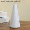 Casual White Ceramic Tabletop Vase Small Home Desktop Decoration Art Design for Flower Arrangement