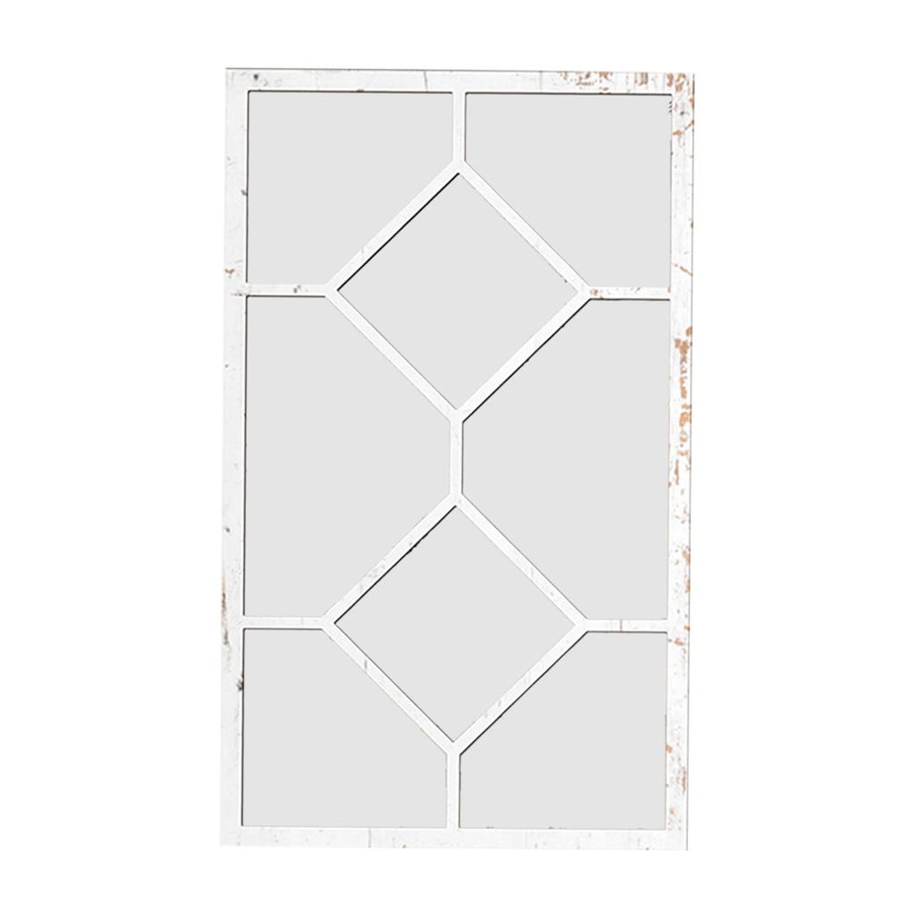 Imitation Window Wall Mirror Ideal Gift Minimalist Home Decor Wall Decor for Kitchen Bedroom Farmhouse Bathroom Living Room