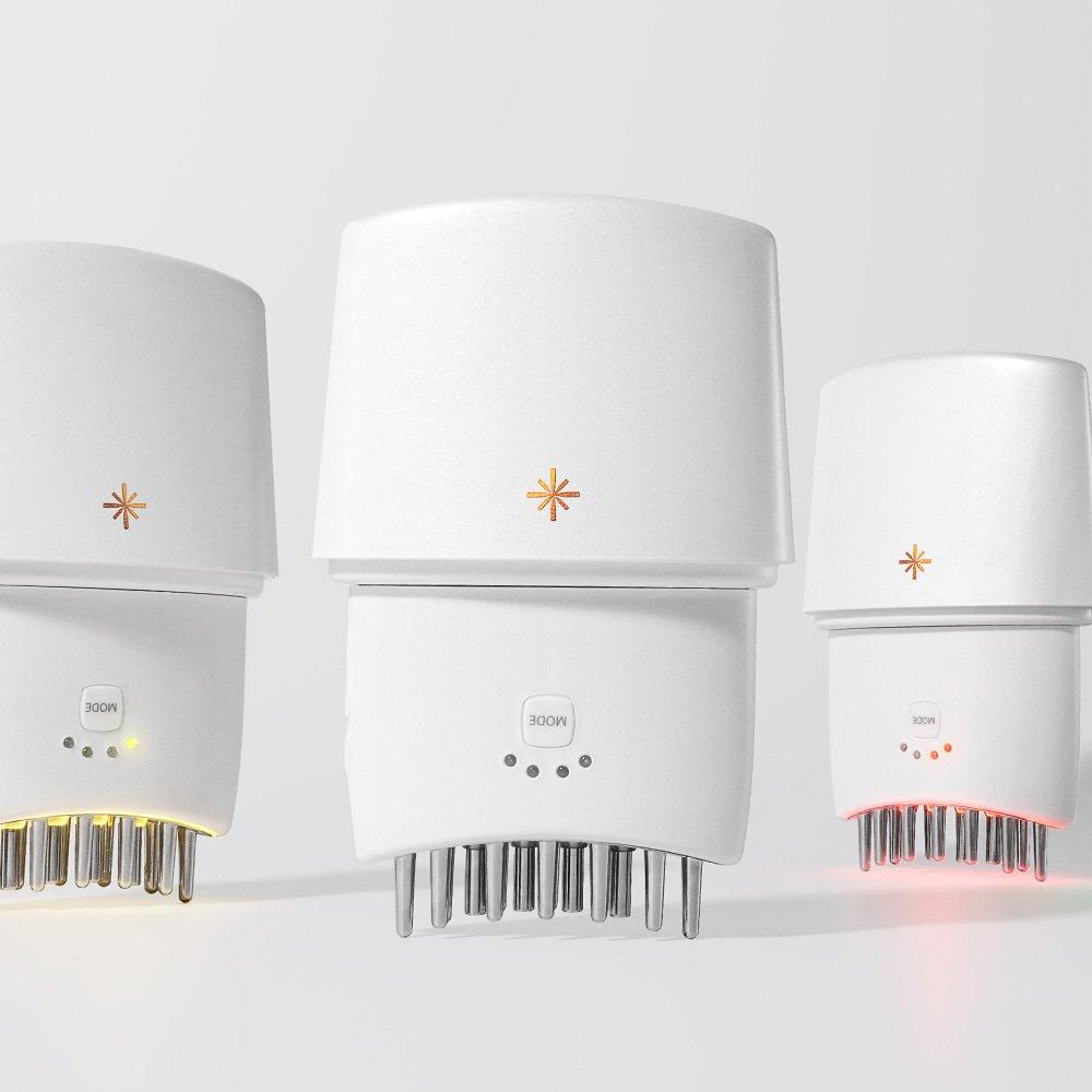 Lilyeve GROW:TURN PRO 4-in-1 Scalp Care Device EP MC EMS Micro-Vibration Ampoule Booster