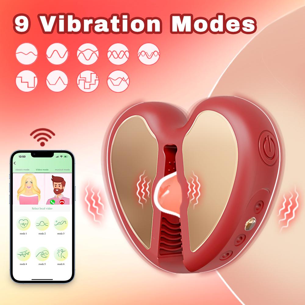 Adult Toys Nipple Vibrator Masturbation Tools for Women Nipple Toy Vibration APP Control Breast Stimulator Vibrator Sex Toys 18+