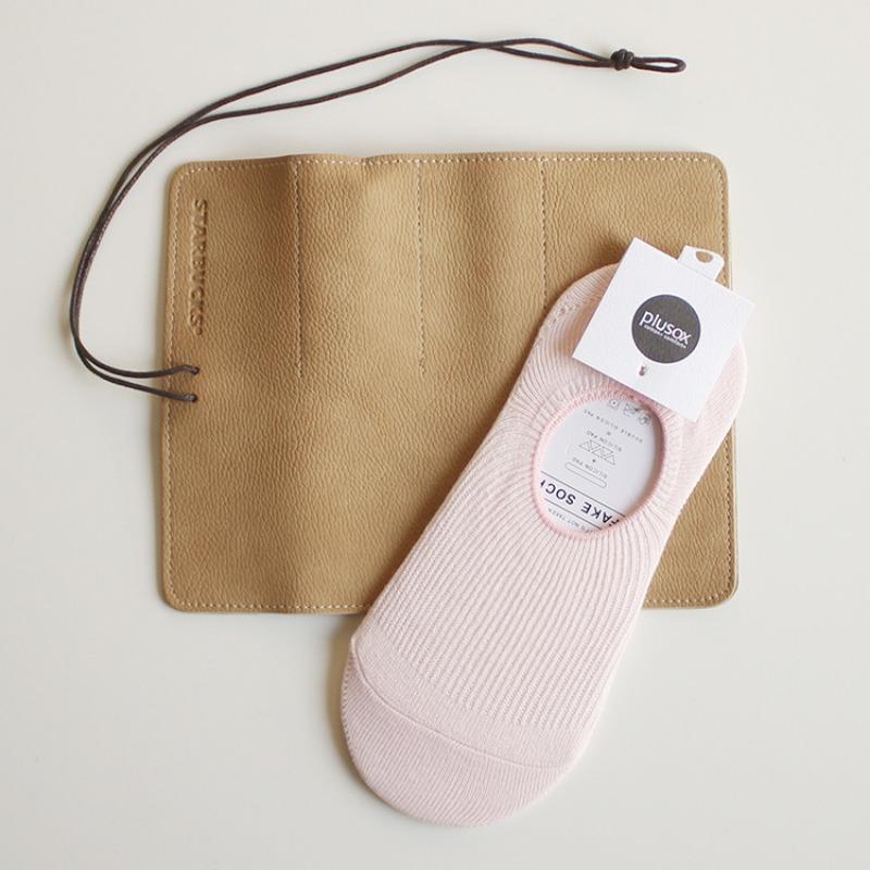 Cotton Socks, Women's Socks, Double-needle Shallow-mouthed Invisible Socks, Soft and Comfortable, with Silicone Anti-slip Heel