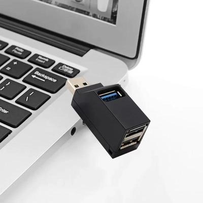 Usb 3.0 Hub Adapter Extender Mini Splitter Box 1 To 3 Ports High Speed Usb 2.0 For Pc Laptop U Disk Card Reader