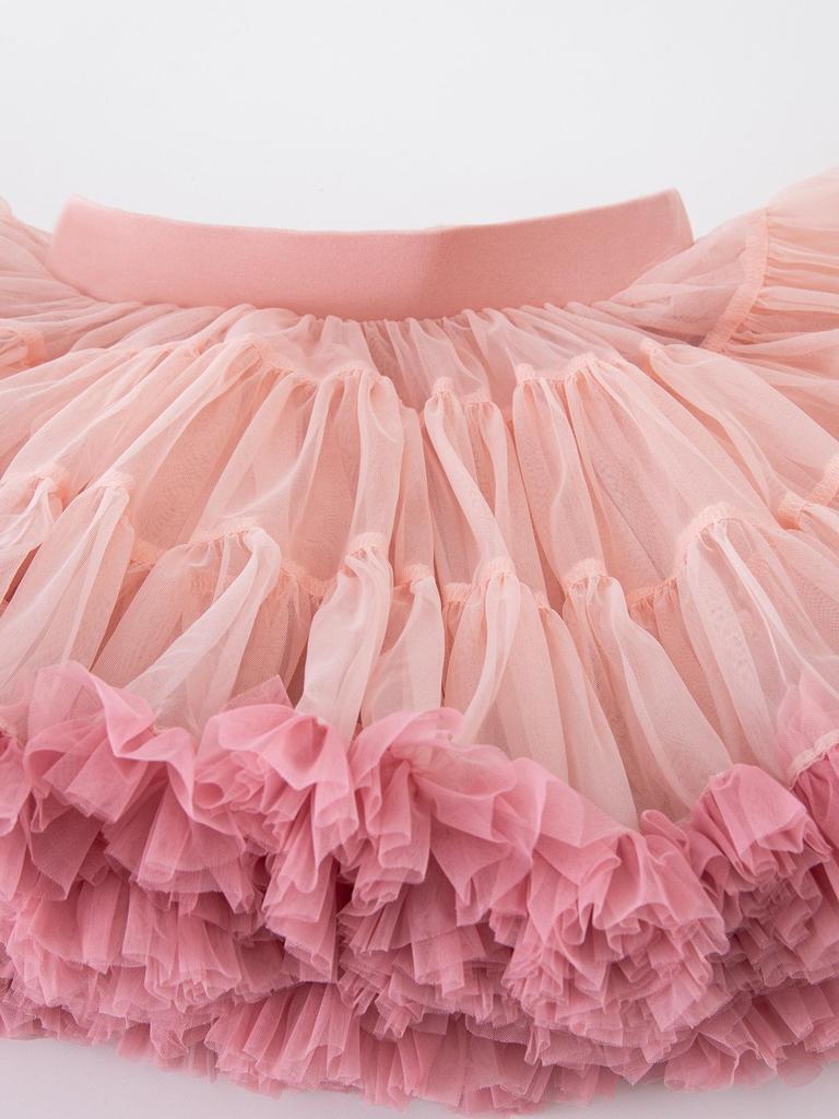 Girls' Fluffy Tutu Skirt: Summer Toddler Cheerleading Costume