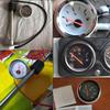 100-500mm Stainless Steel Marine Fuel Level Gauge Sensor Fit Boat Car Fuel Level Gauge Meter 0-190 ohm with Red Backlight 9-32V