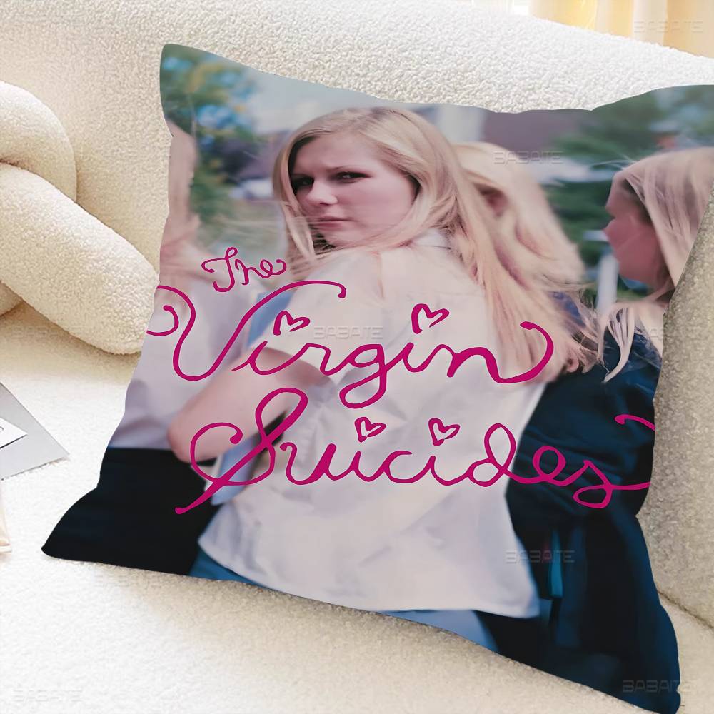 Classic Sofia Coppola Movie The Virgin Pillow Gift Home Office Decoration Bedroom Sofa Car Cushion Cover Case 45X45