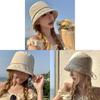 Cotton Linen Summer Embroidered Sun Hat For Women With Breathable Design