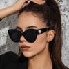 Fashion Vintage Oversized Cat Eye Sunglasses Women For Female Sun Glasses Punk Shade Luxury Brand Designer Sexy Eyeglasses UV400