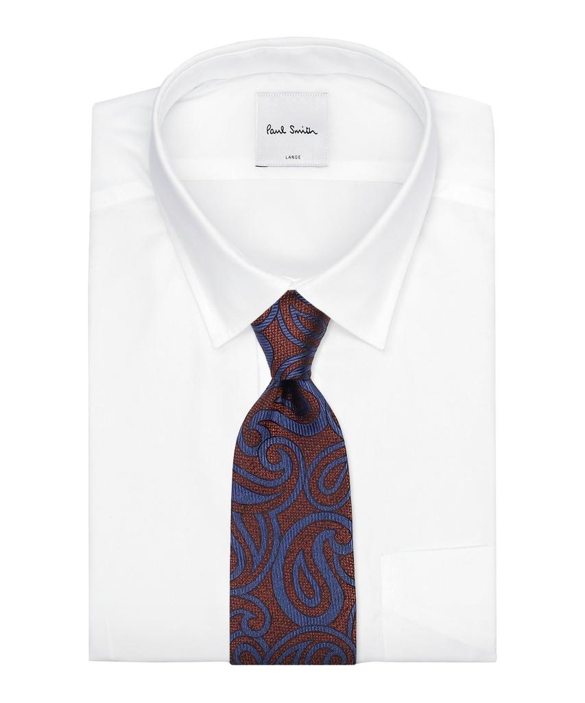 Paul Smith Tie 150085552MT Dark Brown F