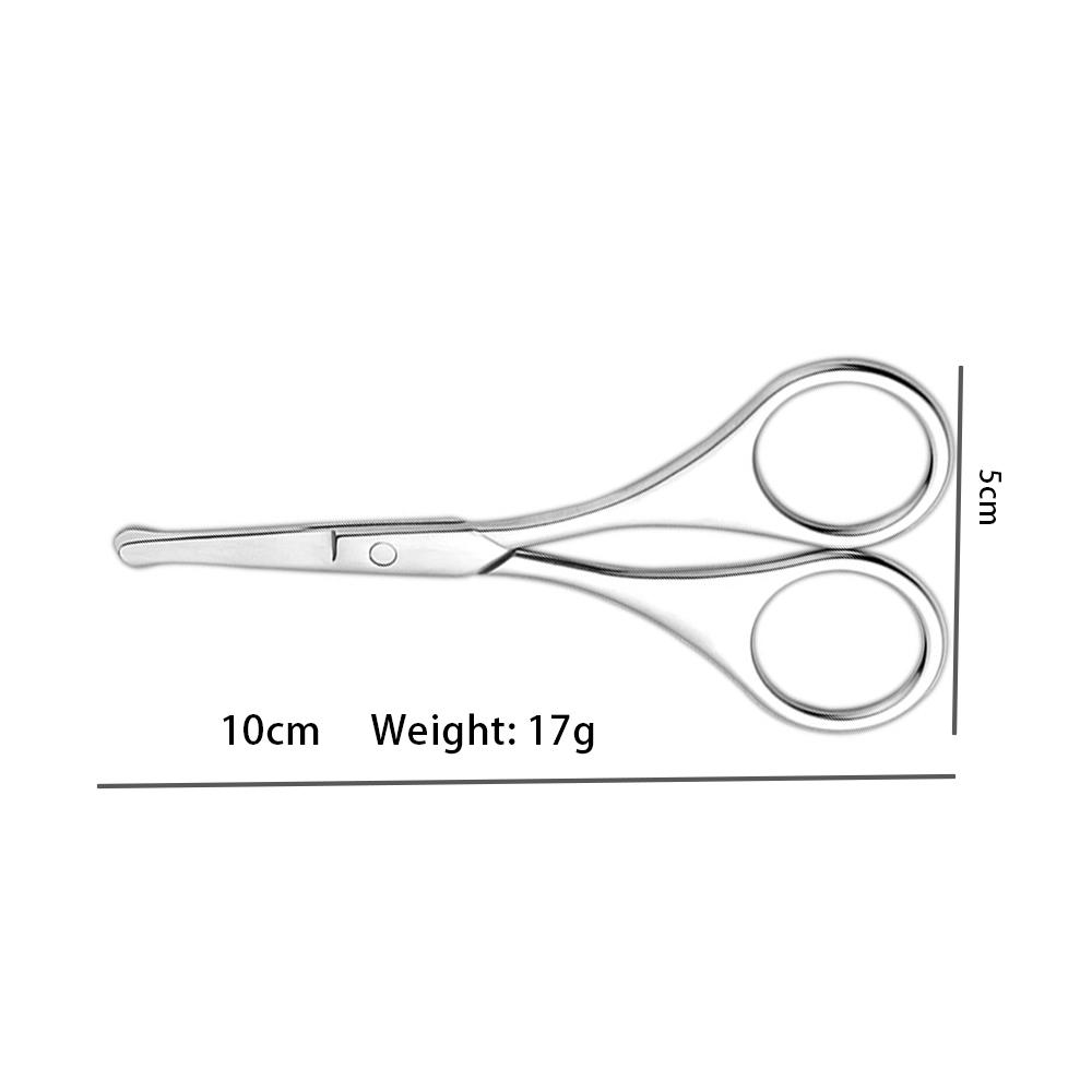 Foarfece pentru frumusețe Nas Păr Sprâncene Barbă Foarfece Mici Foarfece pentru sprâncene Oțel inoxidabil 304