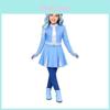 Childrens Descendants Dress With Polyester Fabric And Princess Style For Girls Age 3 To 8