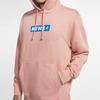 Nike Casual Sport Hoodie Pullover Men Sweatshirt Pink CJ9952-606