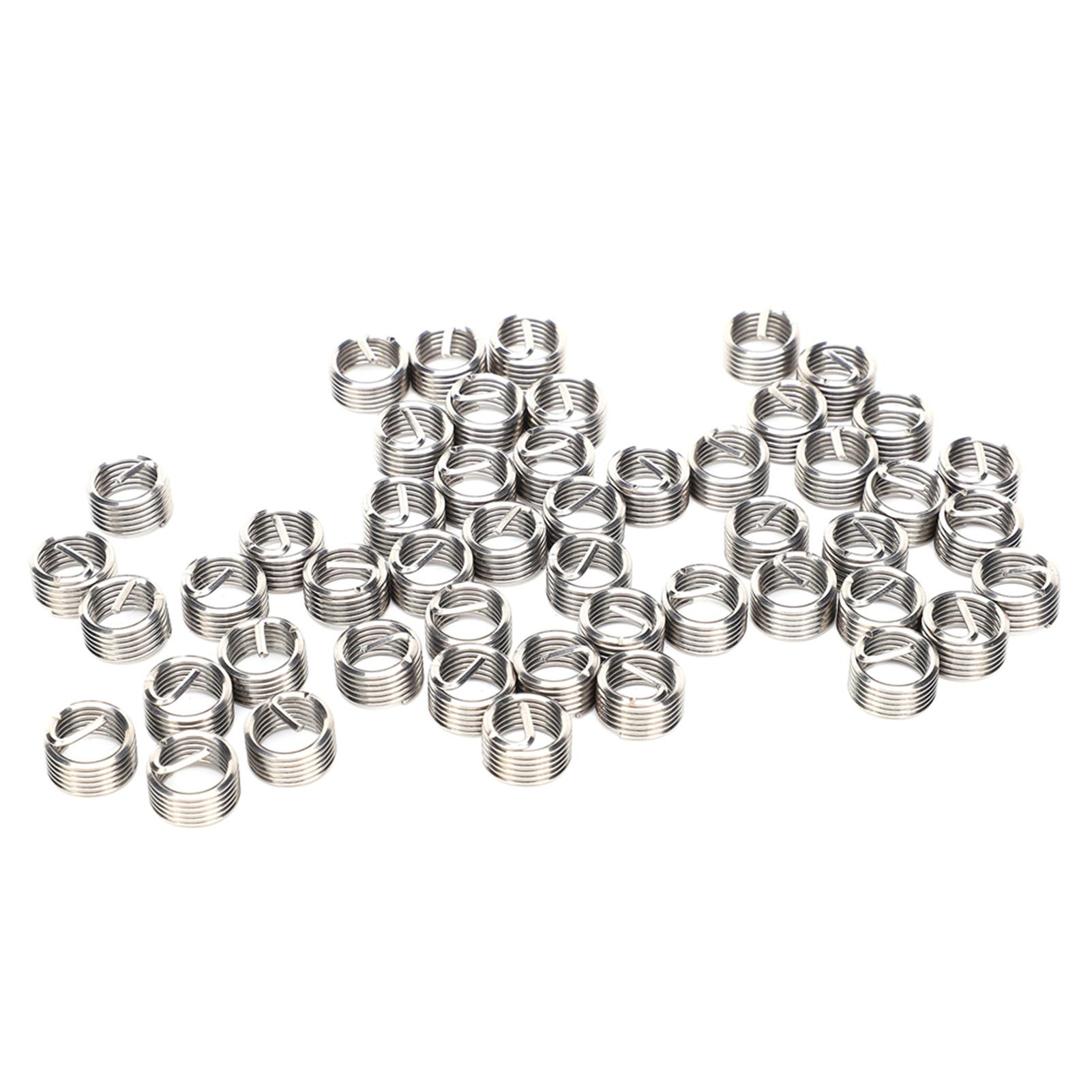50 stuks Draadinzetstukken Man Vrouw Reducerende Moer Gereedschap Roestvrij Staal Bevestigingsmiddel M10x1.25