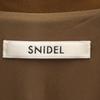 SNIDEL French sleeve Trench details Long dress 1 Brown Women Used