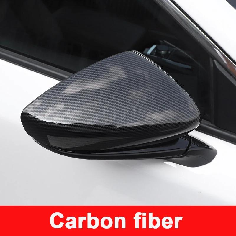 ABS Car Rearview Mirror Cover Side Wing Cap Shell Case Trims For Mazda 3 BP Axela      2024 2025 Accessories