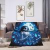 Couverture Anime Film La Mariée Cadavérique Chaude Douce Mode Couverture Jetée Peluche Pour Garçon Fille Extérieur Flanelle Couvre-lit Housse de Couette