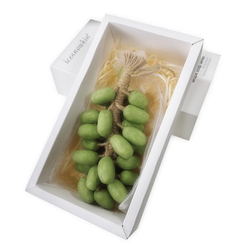 

Grape Scent Oil-Control Facial Cleanser with Green Grape Essential Oil, Cold Processed Handmade Soap.