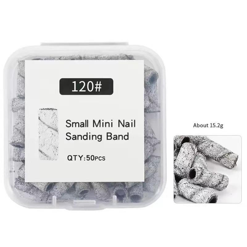

3Mm Mini Nail Sanding Ring Bands Kits Electric Machine Nail Drill Bits Uv Gel Acrylic Polish Dead Skin Remover For Manicure Tool 4