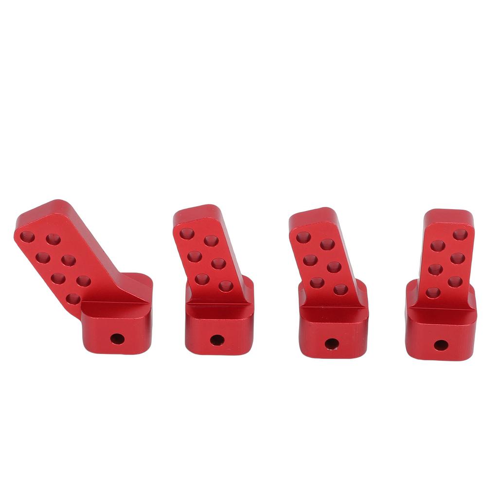 4Pcs RC Link Mounts Fit for SCX10 II AR44 Crawler Rear Axle Anti Squat Mounts Aluminum Alloy