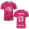 2026 LUGL Tchikita 13 Unisex Stampa 3D Asciugatura Rapida Traspirante Streetwear Casual Sportiva Maglietta