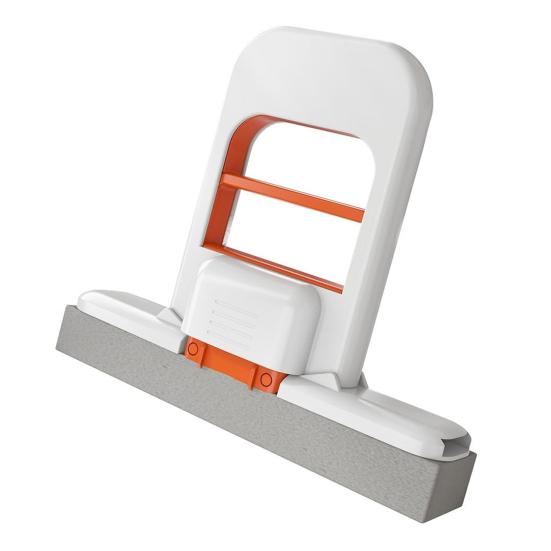 1Pcs Mini Foldable Desktop Mop Lightweight Design Water Absorption One-Handed Use Portable Mini Cleaning Sponge Mop 1pc