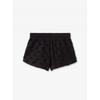 Michael Kors Logo Jacquard Terry Shorts Jt6310pla21 Black
