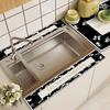 Changbaosen Küchenspüle Saugfähige Abtropfmatte