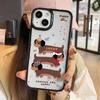 Acrylic Phone Case for iPhone 11 12 13 14 Pro 12 14 16 Pro Max for Samsung A16 A36 A56 S24 FE High-quality Painted Anti-fall Mobile Phone Case