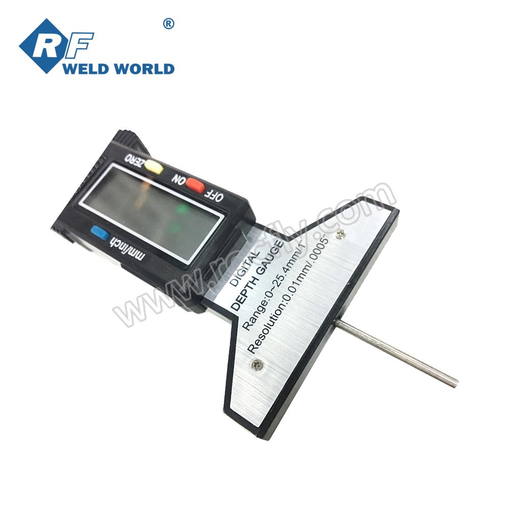 0-25.4mm LCD Display Car Wheel Digital Tire Tread Depth Gauge Measurer Caliper