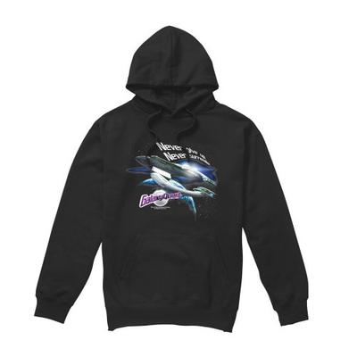 Galaxy Quest Mens Never Surrender Hoodie