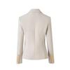 Professional Women's Double-Breasted Waist-Cinched Slimming Short Suit Jacket for Spring/Autumn 2025