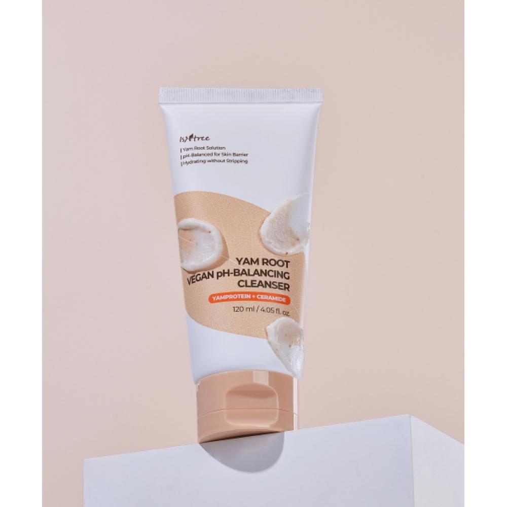 Isntree Yam Vegan Mildly Acidic Cleanser 120ml NONE