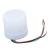 Light Control Sensor Outdoor Lighting Photocell 25A Dusk to Dawn Hard Wired Automatic On Off with Illumination Detection