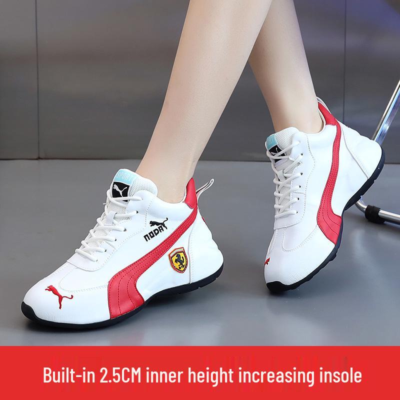 Sneakers Basse Casual da Uomo 2025: Scarpe da Ginnastica Bianche, alla Moda, Comode, Suola Morbida
