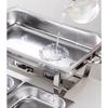 ZISIZ Foldable Rectangular Buffet Chafing Dish