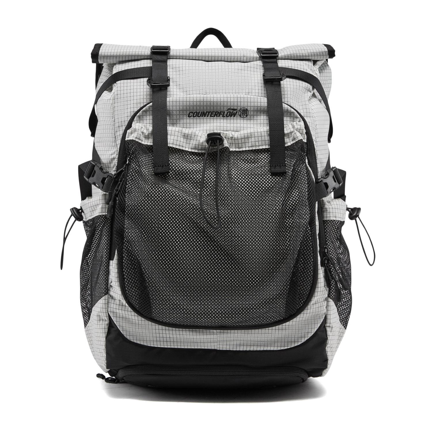 Li Ning Outdoor CF Tracing Nylon Backpack Unisex Ivory ABSW217-2