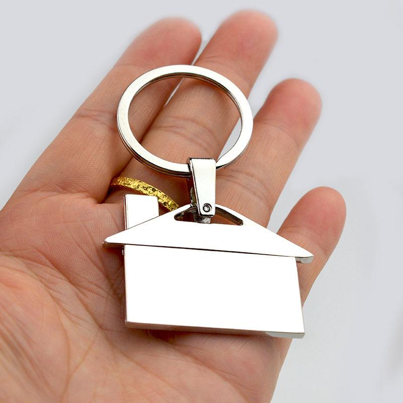 Creative House Model Keychain - Personalized and Stylish Gift for Anniversaries