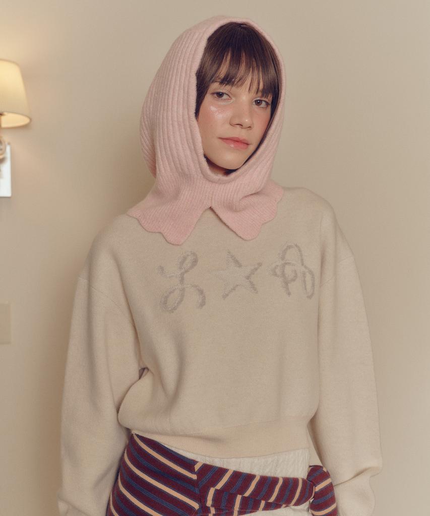 MELLY&ROSE Wave Balaclava (310543)_Pink
