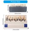 3D Dental Lab Bleaching Shade Guide 16/29 Colors Teeth Whiten Comparing Tooth Dentistry Clinic Colorimetric Plate
