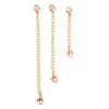 Buckle Chains Bracelet Extender Jewelry Making Anklets Extender Chain Connector Necklace Extenders