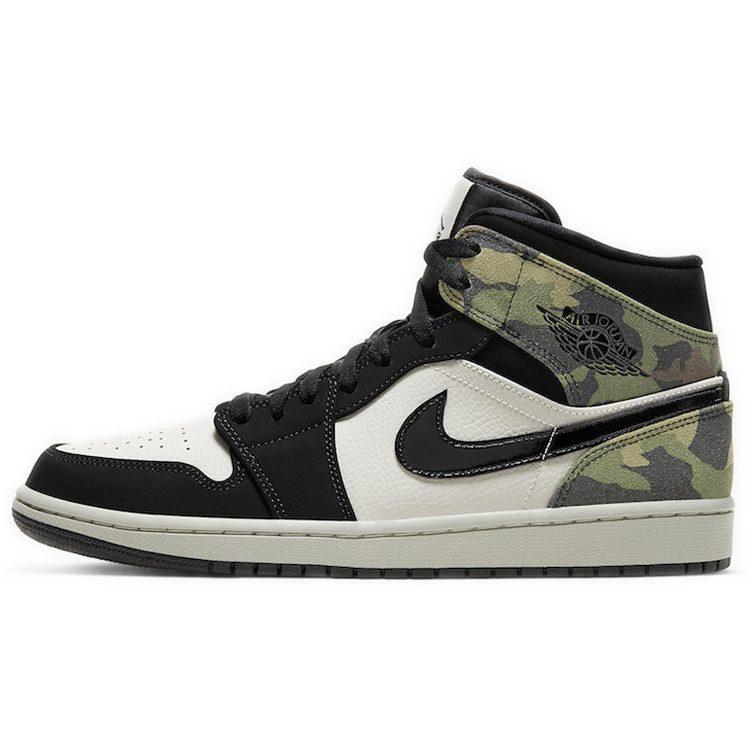 Air Jordan 1 Mid 'Camo' CW5490-001