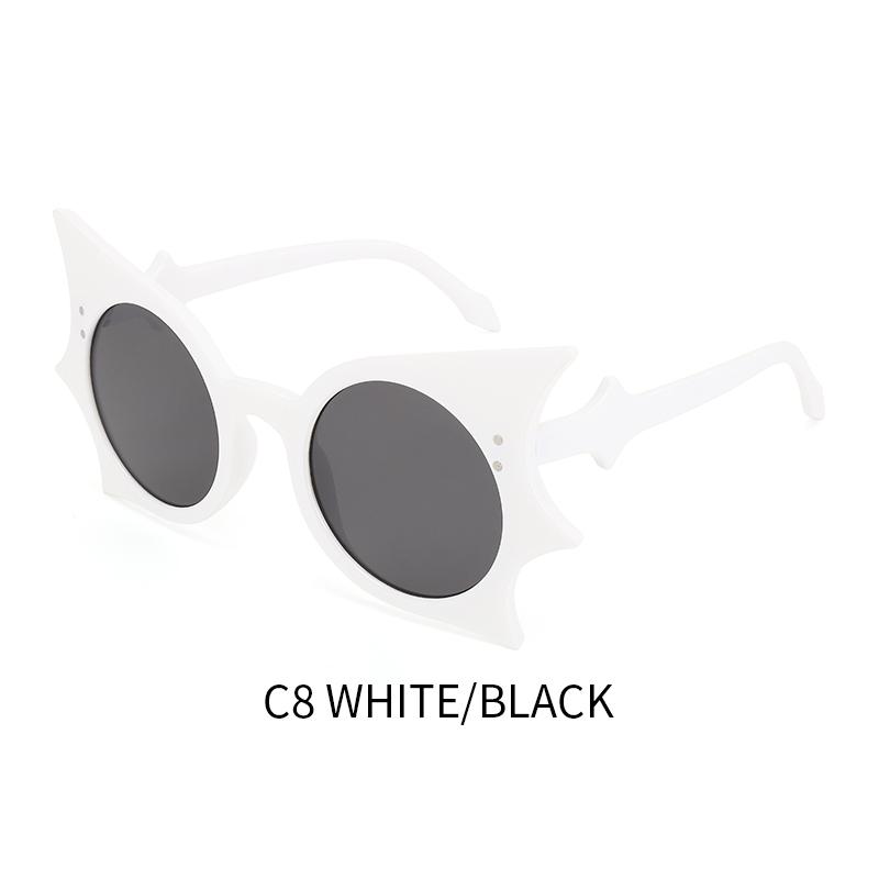 1pc Bat Hip Hop Funny Sunglasses Butterfly Sunglasses Concave Sunglasses Personalized Versatile Sunglasses